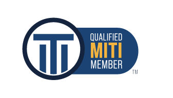 Odznaka Qualified MITI Member organizacji Institute of Translation and Interpreting